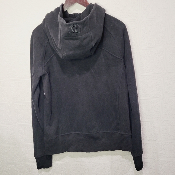 Lululemon Scuba Hoodie light cotton fleece black - Picture 7 of 12
